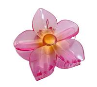 Grandes pinzas de garras de flores,pinzas para el cabello de flores | Pinza de pelo gruesa frente al mar clara,Peinado de pinza de pelo tropical de playa para accesorios de vestido de noche