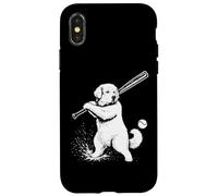 Grandes Pirineos Béisbol Deportes Perros Amante Carcasa para iPhone X/XS