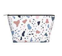 Grandes Puntos de Colores sobre Fondo Blanco., Bolsa de artículos de tocador Bolsa de Maquillaje Bolsa de cosméticos Bolsa de artículos de tocador de Viaje portátil