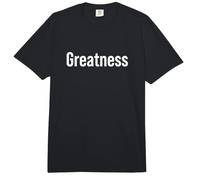 Grandeza Motivacional Inspirador Minimalista Hombres Mujeres Comfort Colors Adult Heavyweight T-Shirt