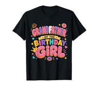 Grandfather of The Birthday Girl Donut Party Theme Camiseta