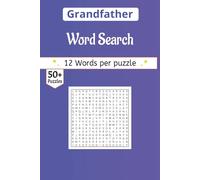 Grandfather Word Search book: 50+ Boutique Word Searches for Grandfather | Premium 120-Page Gift Edition