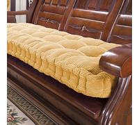 grandi cuscini 55x160cm/21x62in Morbidi e spessi, con cinghie su entrambi i lati, i cuscini del sedile Sono dotati di un Design a Punto fisso per evitare che l'imbottitura si sposti.