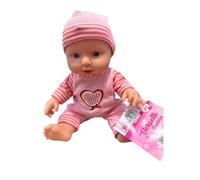 Grandi Giochi Amore Mio - Muñeca Dulce de 25 cm Que Reproduce los Versos de un bebé recién Nacido Jugar y abrazar, Ideal para niños a Partir de 3 años