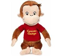 Grandi Giochi - Curioso como George Peluche de George con Camiseta roja 25cm - CUU12000