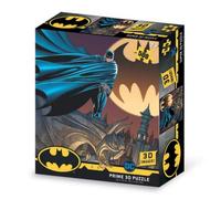 Grandi Giochi DC Comics Batman con Batsegnale Puzzle lenticular Horizontal, Incluye 500 Piezas y Paquete con Efecto 3D-PUD01000, PUD0000