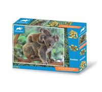 Grandi Giochi Discovery Koala Puzle lenticular Horizontal con 500 Piezas Incluidas y Paquete con Efecto 3D-PU202000, PU202000