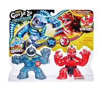 Grandi Giochi - Goo JIT Zu Dino X-Ray Versus Pack, Dinosaurios con Rayos X. Dos Personajes en el Paquete GJT25000