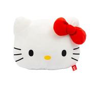 Grandi Giochi Hello Kitty - Cojín Suave y Colorido de 35 cm de Hello Kitty con Lazo Rojo o Azul - Colecciona Todas Las Expresiones variadas - para Estar Siempre a la Moda