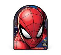 Grandi Giochi Marvel Avengers Spiderman Puzzle lenticular Vertical, con 300 Piezas Incluidas y Caja de Lata con Efecto 3D-PUB03000 (PUB03000)