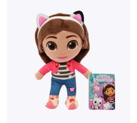 Grandi Giochi - Peluche Gabby de la Serie de Dibujos Animados Gabby's Dollhouse, Gabby 46 cm - GAB01000