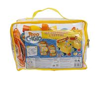 Grandi Giochi - Topo Gigio - Juego de Patines con Protecciones - Color Naranja/Amarillo/Azul - TPU13000