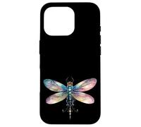 Grandma Dragonfly Watercolor Graphic For Biology Teacher Carcasa para iPhone 16 Pro