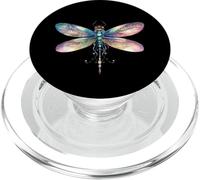 Grandma Dragonfly Watercolor Graphic For Biology Teacher PopSockets PopGrip para MagSafe