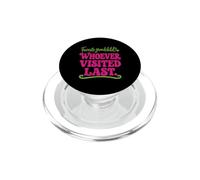 Grandma Favorite Grandchild Whoever Visited Last Funny PopSockets PopGrip para MagSafe