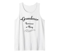 Grandma Forever A Hug Mother's Day - Abuela Amorosa Orgullosa Camiseta sin Mangas