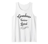 Grandma Forever Loved Mother's Day - Abuela Amorosa Orgullosa Camiseta sin Mangas