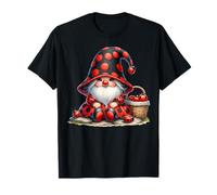 Grandma Gnome Ladybug Accessories For Girls Cute Spring Camiseta