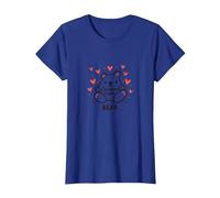Grandma Great Bear: Adorable Caricatura para amar a Las Nanas Camiseta, Mujer, Azul Real, S