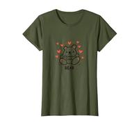 Grandma Great Bear: Adorable Caricatura para amar a Las Nanas Camiseta, Mujer, Verde Oliva, 3XL