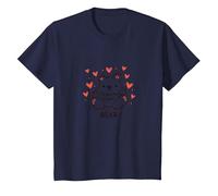 Grandma Great Bear: Adorable Caricatura para amar a Las Nanas Camiseta, Niños, Azul Marino, 6 años