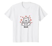 Grandma Great Bear: Adorable Caricatura para amar a Las Nanas Camiseta, Niños, Blanco, 6 años