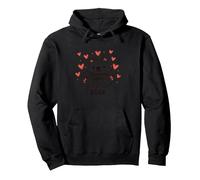 Grandma Great Bear: Adorable Caricatura para amar a Las Nanas Sudadera con Capucha, Unisex para Adultos, Negro, XL
