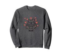 Grandma Great Bear: Adorable Caricatura para amar a Las Nanas Sudadera, Unisex para Adultos, Jaspeado Oscuro, L