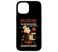 Grandma is The Keeper of Secrets and The Holder of Hearts. Carcasa para iPhone 15