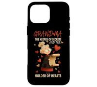 Grandma is The Keeper of Secrets and The Holder of Hearts. Carcasa para iPhone 16 Pro MAX