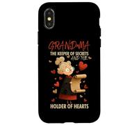 Grandma is The Keeper of Secrets and The Holder of Hearts. Carcasa para iPhone X/XS