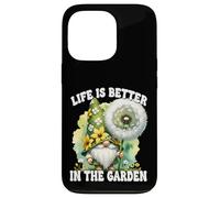 Grandma Life Is Better In The Garden Gnome For Retirement Carcasa para iPhone 13 Pro