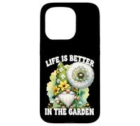 Grandma Life Is Better In The Garden Gnome For Retirement Carcasa para iPhone 15 Pro