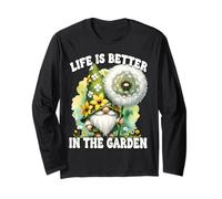 Grandma Life Is Better In The Garden Gnome For Retirement Manga Larga