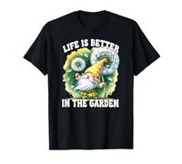 Grandma Life Is Better In The Garden With Dandelion Wishes Camiseta