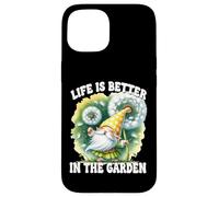 Grandma Life Is Better In The Garden With Dandelion Wishes Carcasa para iPhone 15