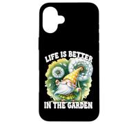 Grandma Life Is Better In The Garden With Dandelion Wishes Carcasa para iPhone 16 Plus