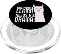 Grandma Llama Needs No Drama, Divertido y Lindo diseño de Llama PopSockets PopGrip para MagSafe