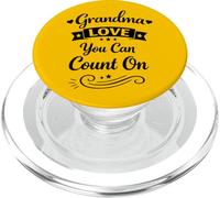 Grandma Love You Can Count On - Abuela Amorosa Orgullosa PopSockets PopGrip para MagSafe