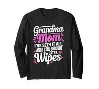 Grandma MOM I VE Seen IT All and I Still Brought Extra Wipes Manga Larga