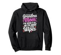 Grandma MOM I VE Seen IT All and I Still Brought Extra Wipes Sudadera con Capucha