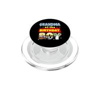 Grandma of The Birthday Boy Bday Celebration PopSockets PopGrip para MagSafe