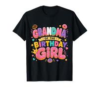 Grandma of The Birthday Girl Donut Party Theme Camiseta