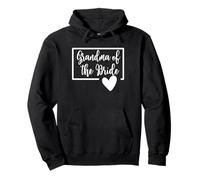 Grandma of The Bride - Boda Fiesta Día Ducha Corazón Amor Sudadera con Capucha