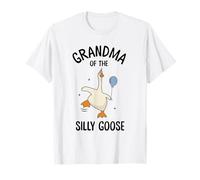 Grandma of The Silly Goose Primer Cumpleaños Familia Coincidencia Camiseta