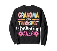 Grandma of The Two Sweet Birthday Girl Donut, Segundo cumpleaños Sudadera