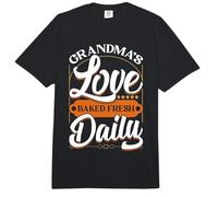 Grandma’s Love Baked Fresh Daily Grandma Appreciation Comfort Colors Adult Heavyweight T-Shirt