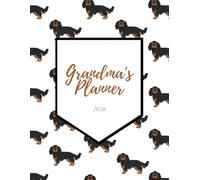 Grandma’s Planner 2026 | King Charles Cavalier Spaniel Diary (8.5 x 11 in): Weekly & Monthly Organiser with Cute Dog Illustrations - Perfect Gift for Grandma & Dog Lovers