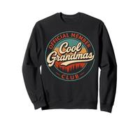 Grandma Vintage Cool Grandmas Club Official Member Funny Sudadera
