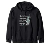 Grandma Wings Were Ready By My Heart Not Memorial Sudadera con Capucha